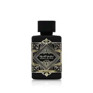 Lattafa Bade'e Al Oud Oud for Glory Eau De Parfum Spray 3.4 Ounce 100ml - Bold Fragrance with Woody, Spicy, and Floral Notes for Adults