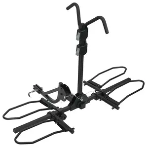 BV 2 Bike Hitch Mount Rack Carrier for Standard Bikes, E-Bike, Fat Tire Bikes - Smart Tilting Design | BV-HR01-2-SF
