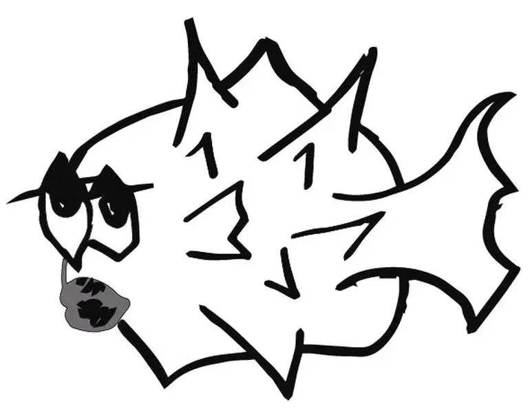 Prickly Sticker