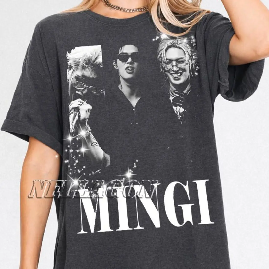 Mingi Unisex Shirt for Men and Women Mingi Concert Tee, Kpop Fan Apparel
