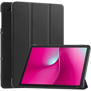 for Revvl Tab 2 Case 2025, Slim Hard Shell Protective Cover with Auto Sleep Wake for Tmobile Revvl Tab 2 Tablet Case 10.1'' (Black)