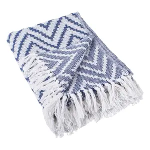 Design Imports Large Chevron Throw