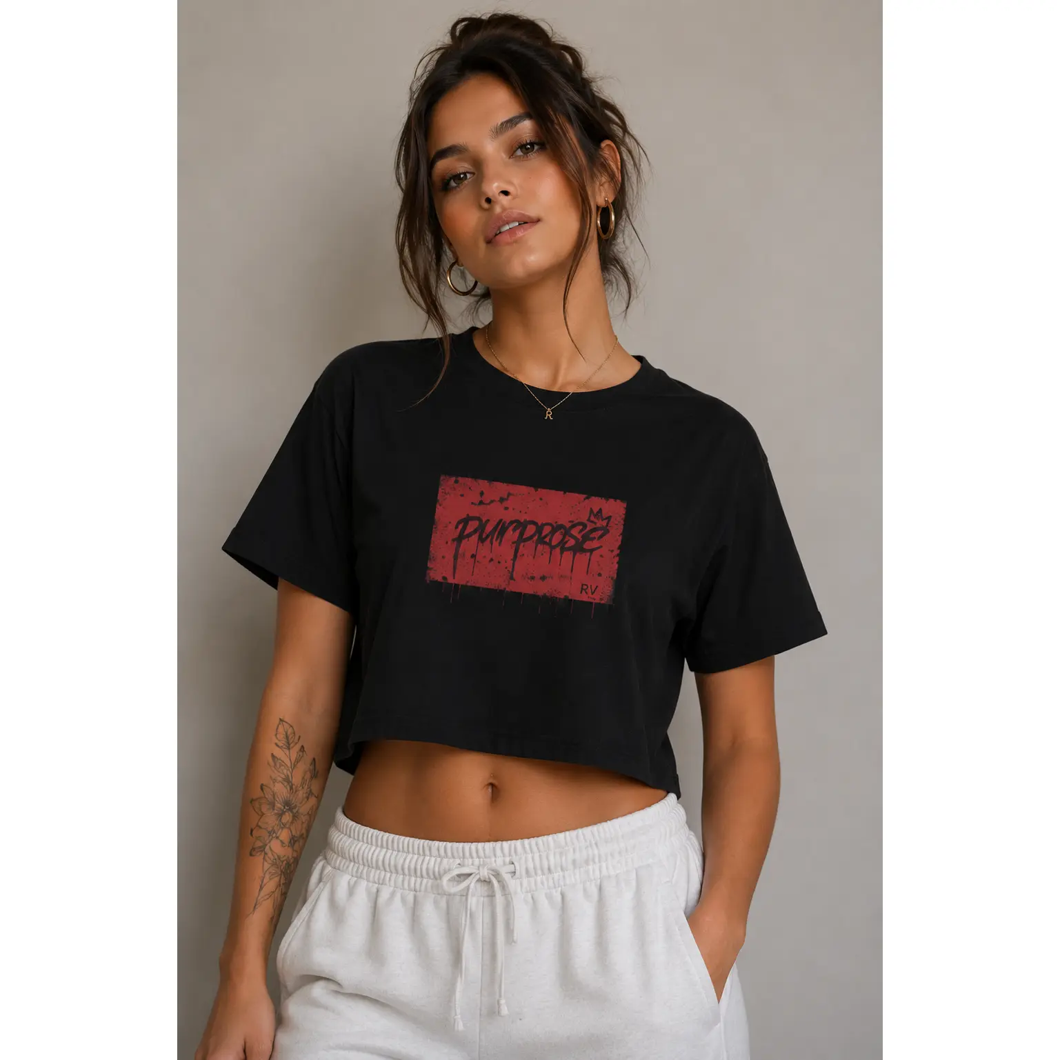 Reyalis Vivan Crop Tee