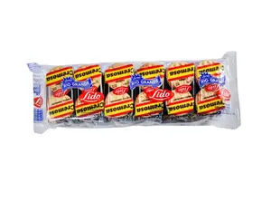 Lido Galleta Cremosa Lido - Crunchy & Creamy Snack with Soft Texture and Irresistible Flavor for Everyday Enjoyment