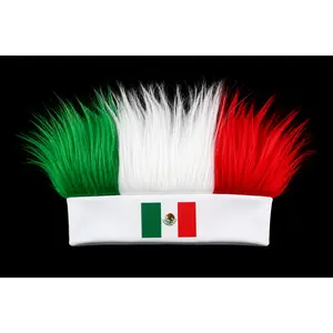 Mexico Soccer Fan Wig Headband