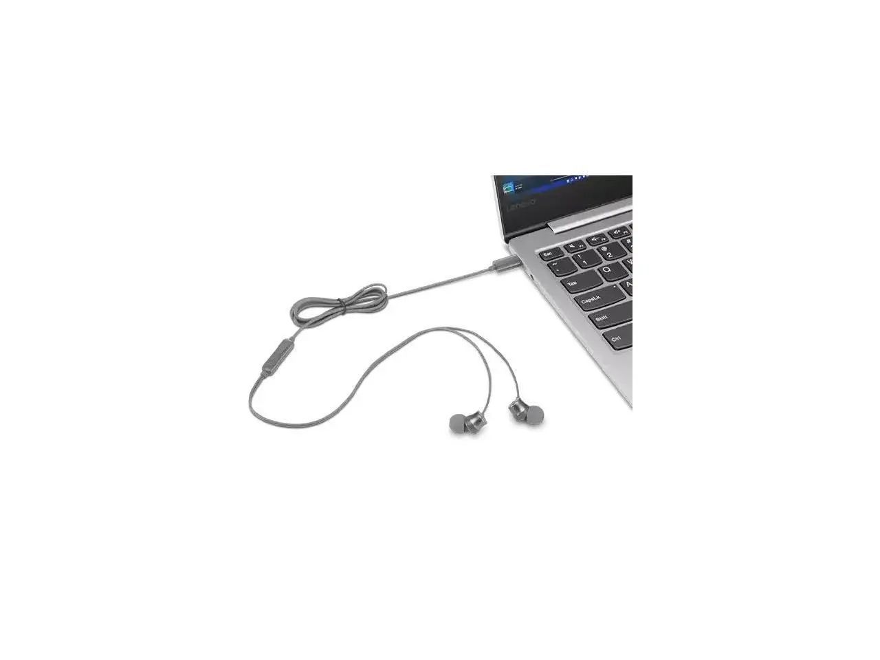 Lenovo 300 USB-C Wired In-Ear Headphone Lenovo 300 USB-C Wired In-Ear Headphone