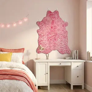Cute Ice Cream Cone Tapestry Wall Decor, Cartoon Pattern, Large Size, Fashion Knit Hanging Ornament for Dessert Shop & Bedroom