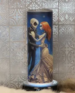 Nightmare Before Christmas Glow in the Dark Tumbler