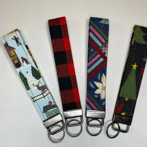 Fabric Keyfob Wristlet