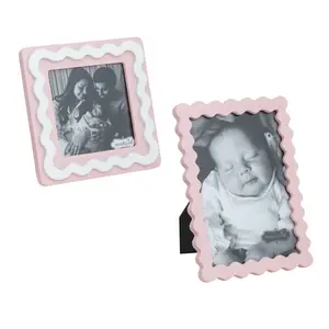 Mud Pie Pink Ric-Rac Frames