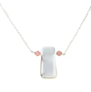 Children's Dichroic Glass and Crystal Necklace