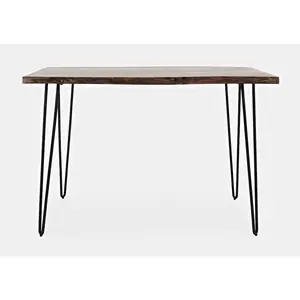 Nature's Edge 52'' Modern Solid Wood Live Edge Counter Height Dining Table