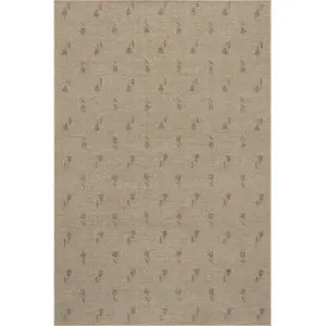 Nate Berkus Flora Soft Floral Washable Area Rug
