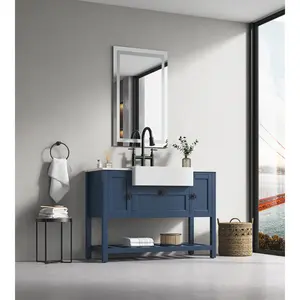LED Bathroom Mirror 36in x 28in, Wall-Mounted Vanity Mirror with Front & Backlight, Dimmable, Anti-Fog, Memory Function, 3 Color Temperatures