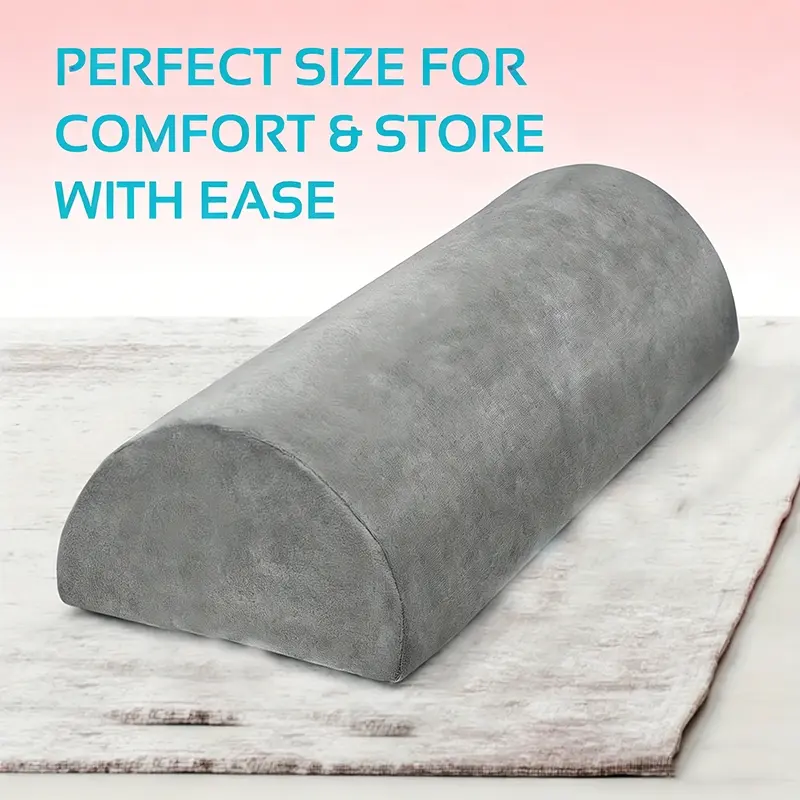 Lumbar Support Pillow, Back Rest for Lower Back, Leg & Knee Comfort, Ergonomic Design for Spine & Hip Alignment, Machine Washable Cover
