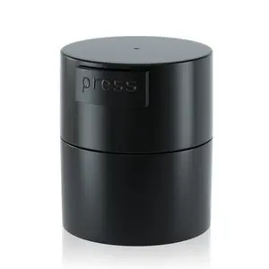 Buqikma Eyelash Extension Glue Jar Storage Tank with Bottom Sealed Adhesive Stand Activated Storage (Black)