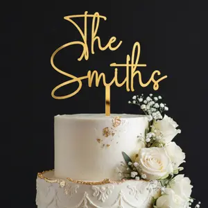 Custom Wedding Cake Topper