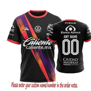 LIGA MX Club Puebla Shirt 3D Personalized 25-26 Away Design