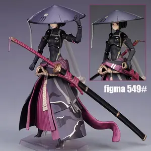 Figma 549# Ronin Wandering Samurai Mecha Musume Articulated Action Figure Female Figure Ornament Toy