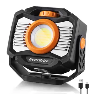 #JumpstartSale EverBrite Magnetic Work Light Rechargeable LED, 2000LM Portable Mechanic Light with 7 Modes, 360° Rotatable Stepless Dimming COB for Car Repairing, Emergency, Power Outage, Fishing, USB-C Power Bank