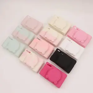 For SX740HS SX730 Soft Camera Silicone Case For Canon PowerShot SX740 HS SX730HS Rubber Bag Cover With Lens Protector Cap