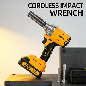 Cordless high torque impact wrench, wireless drill set, brushless electric impact gun drilling torque. Battery and charger, complete set of accessories, suitable for electric tools in cars and homes. Christmas holiday gifts