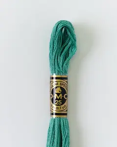 DMC Embroidery Stranded Thread - Six-Strand Embroidery Floss - 992 - Mint