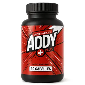 ADDY Plus - Brain Booster - Focus, Energy, and Memory Support Vitamins - Adderall Alternative - Focus & Energy Supplement - Clean Energy - Sharp Focus - Get More Done with Addy Plus - 30 ct Dietary Fitness Natural