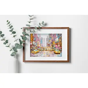 New York Times Square L8222 Counted Cross Stitch Kit