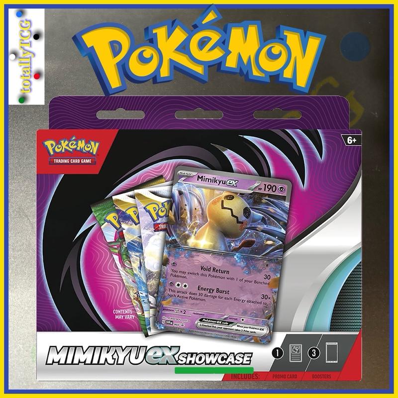 Pokemon Mimikyu ex SHOWCASE Box - New and Sealed!