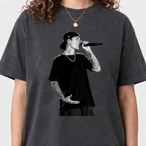 Comfort Colors J.Bie Vintage Style T-Shirt, Hailey Bieber Fan Tee