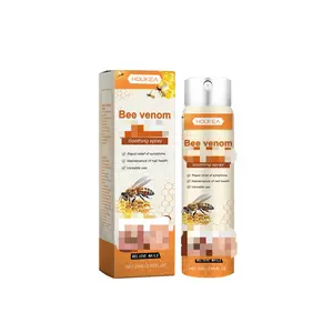 Houkea Bee Venom Nail Care Spray - Fast Absorbing Moisturizing & Brightening Renewal for Discolored Nails, Daily Foot Defens