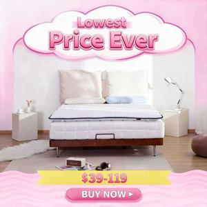 Energy mattress，Deep Sleep Mattress, Memory Foam, Glass Fiber Free, CertiPUR US & OEKO-TEX Certified，Effectively improve sleep quality and alleviate nighttime pain