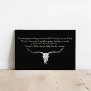 Fear and Fridays Poster, Country Music Lyrics, Fear AndFriday's (poem), Western Decor - Decor Home Decoration