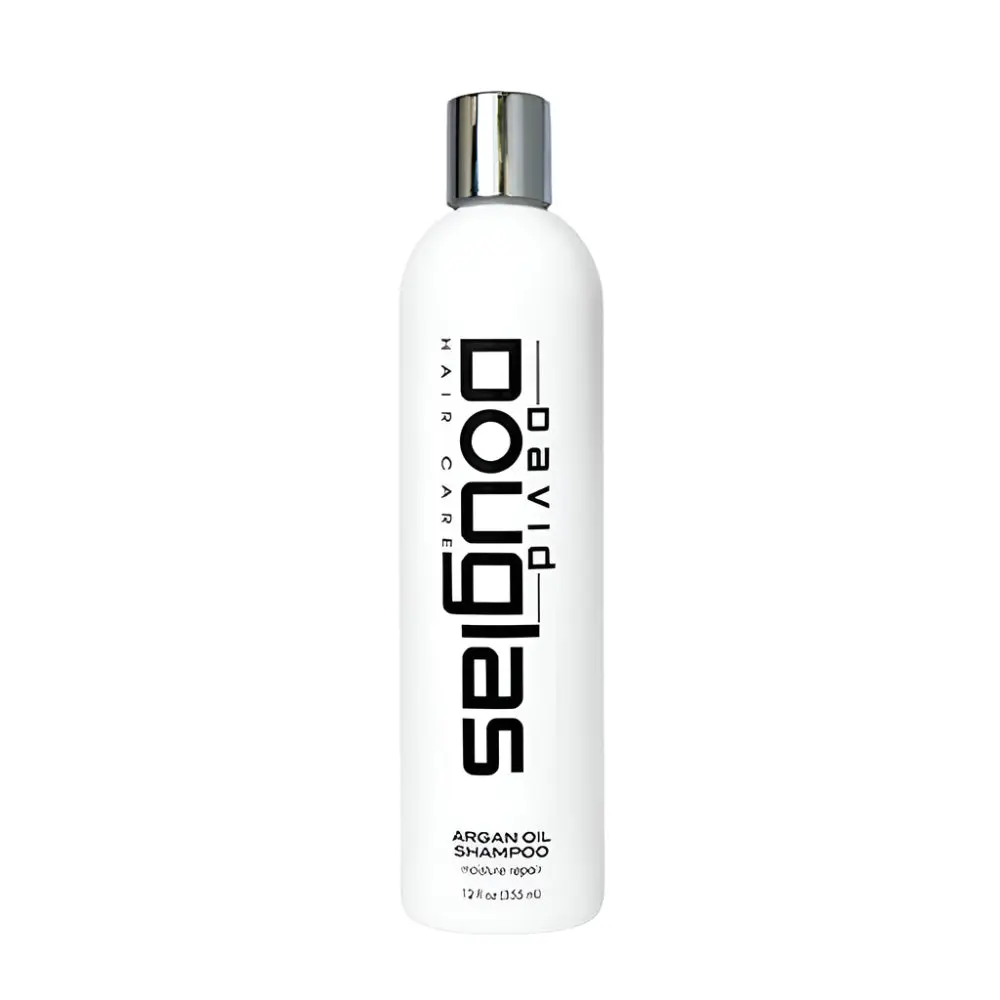 David Douglas Beauty Argan Oil Hydrating Shampoo - 12oz Gentle Haircare Cleanser, Ph Balanced Moisturizer for Dry, Color & Chemically Treated Hair & Extensions, Liquid, Moisturizing, Conditioning, 300G, Hair-Moisturizing
