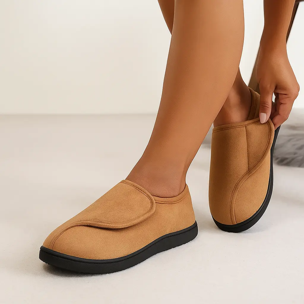 OrthoEase™  Memory Foam Slippers