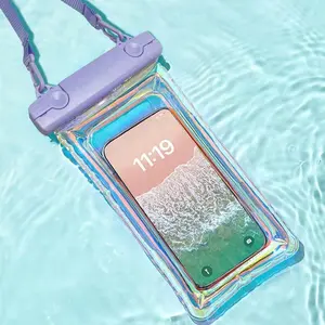 Waterproof Anti-Drop Outdoor Phone Bag, Essential Beach Accessory, Floatable Pool Toy, Must-Have Beach Gear, 1pc