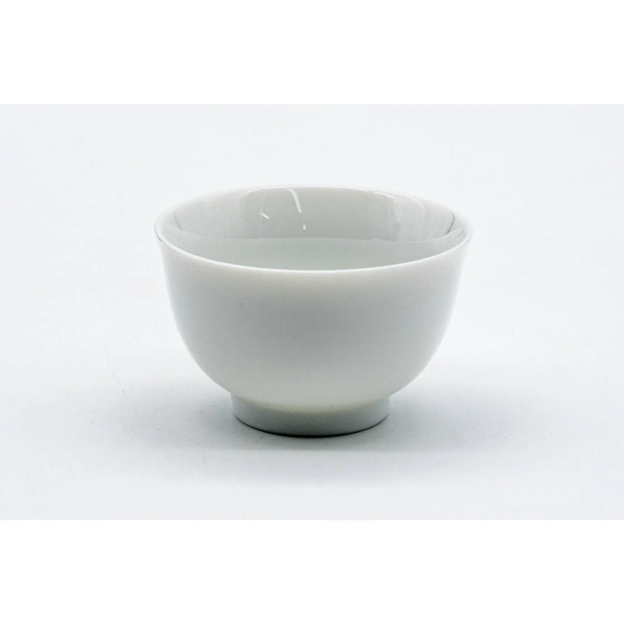 Japanese Teacup - White Porcelain Mino-yaki Yunomi - 60ml