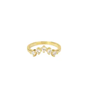 Adjustable Curved Stacking Ring