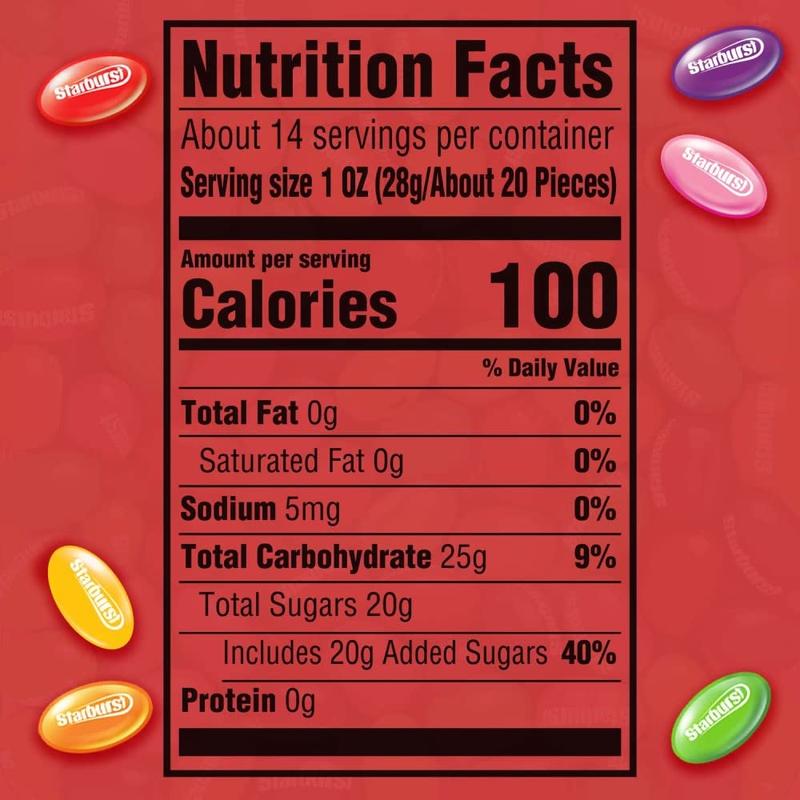 STARBURST Original Easter Jelly Beans Chewy Candy, 14 oz Bag