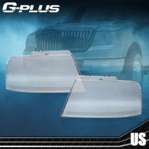 Clear Headlight Replacement Lens Fit For 04-08 Ford F150 & 06-08 Lincoln Mark LT G-PLUS Clear Headlight Replacement Lens Fit For 04-08 Ford F150 & 06-08 Lincoln Mark LT G-PLUS