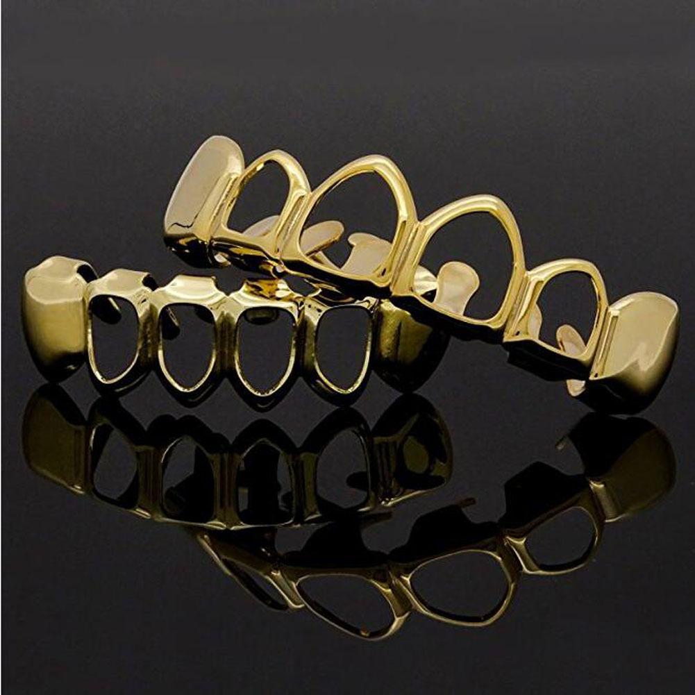 New personality, fashion, best-selling explosive hip-hop hollow braces teeth grills trendy braces, advanced sense, exquisite daily fashion accessories.