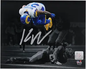 Kyren Williams Los Angeles Rams Autographed 8" x 10" Flip Spotlight Photograph - Fanatics Authentic Certified