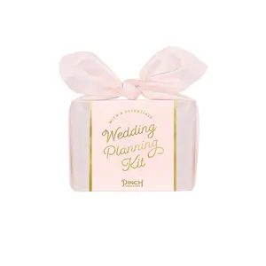 Pinch Provisions Bow Box Wedding Planning Kit in Blush
