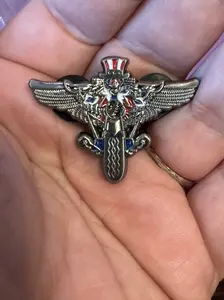 Grateful Dead US Blues Cycle Sam Enamel Pin