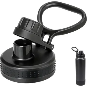 Lid Replacement for Thermoflask 14 oz 16 oz 18 oz 24 oz 32 oz 40oz, Spout Lid Only Compatible With the Brand of Thermoflask Wide Mouth Bottles  Leak Proof  Replacement