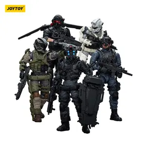 JOYTOY Dark Source 1/18 Action Figures Anime 10cm Army Builder Pack 4 Collection Model Toys Toyset with Detailed Uniforms and Weapons