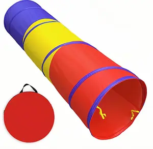 Kids Play Tunnel Tent for Toddlers – Colorful Pop-Up Crawl Tunnel Toy for Babies, Children, or Pets, Indoor & Outdoor Play, Backyard Fun, Easter & Birthday Gifts