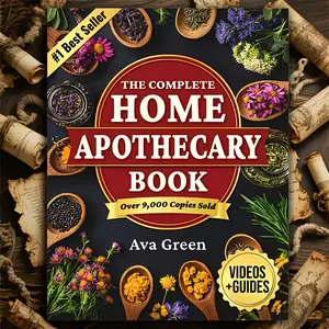 Herbal Therapy Guide, Herbal Remedies, 401 Plant Therapies, Home Pharmacy Solution, Natural Pain Relief, Boost Immunity, Sleep Aid, Stress Relief, Overall Health, Wellness, Therapeutic