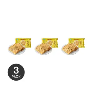 3Packs FRESHIPPO Chia Seed Tri-color Quinoa Soda Biscuits 8.04 oz/Pack